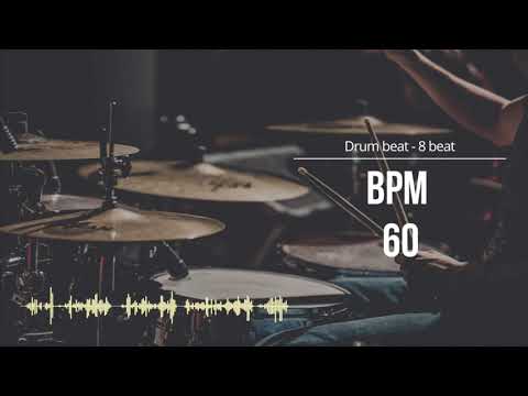 60 BPM 드럼비트 (Simple Straight Beat 60 BPM)