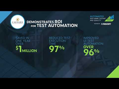 Caesars Entertainment - Customer Success Story (Roosevelt Washington - Senior IT Manager of QA)