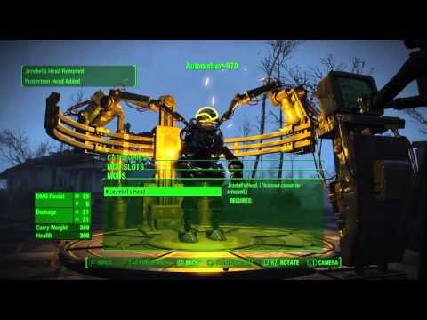 Fallout 4 Automatron Playthrough Part 9 Building Jezebel a New Body
