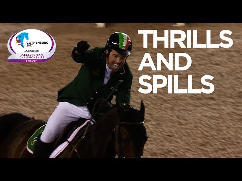 Thrills and Spills | Jumping | Longines FEI European Championships 2017