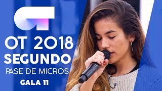 &quot;SOBER&quot; - JULIA | SEGUNDO PASE DE MICROS GALA 11 | OT 2018