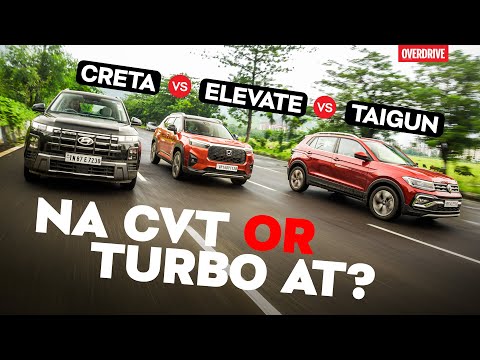 Hyundai Creta vs Honda Elevate vs Volkswagen Taigun Comparison Review - The Sensible Ones | @odmag