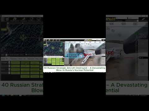 40 Russian Strategic Aircraft Destroyed – A Devastating Blow to Russia’s Nuclear Potential