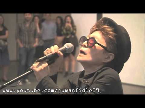 Yoko Ono sings a brutal death metal tune