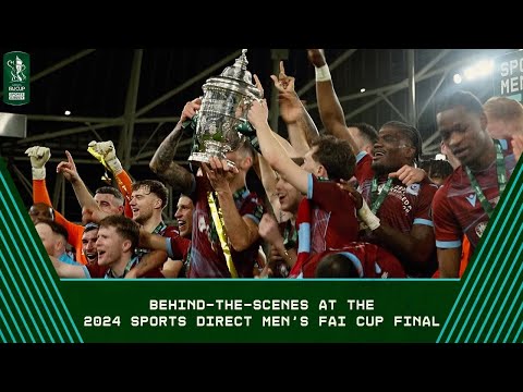INSIDE ACCESS | BEHIND-THE-SCENES ON CUP FINAL DAY | 2024 Sports Direct Men's FAI Cup Final