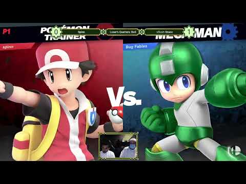 NBA 08 Loser's Quarters - Spinn (G&W, Pokemon Trainer) Vs. vSlash Snacc (MegaMan) Smash Ultimate