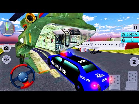 US Police Limo Transport Driving - Transporter Driver Parking Simulator - Android GamePlay #2