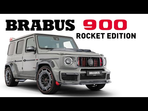 FASTER AND BOLDER - BRABUS 900 Rocket Edition in Stealth Grey