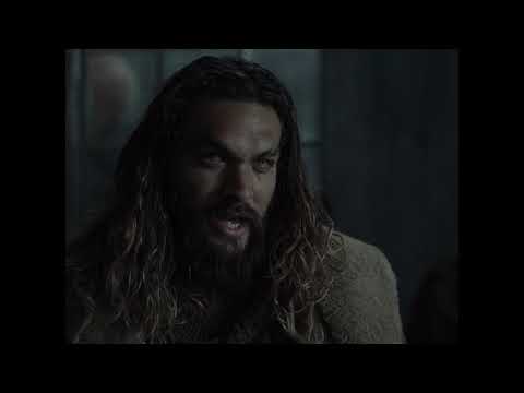 Bruce Wayne meets Aquaman Justice League Snyders Cut