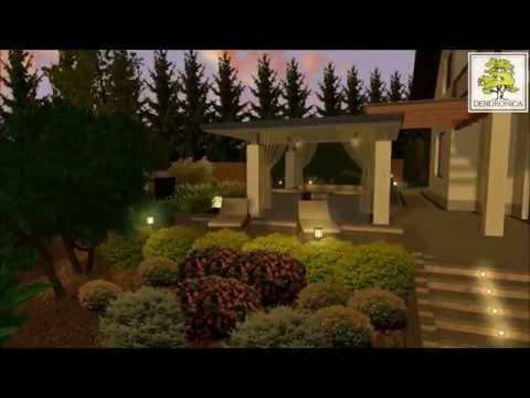 Ogród z panoramą na Kraków