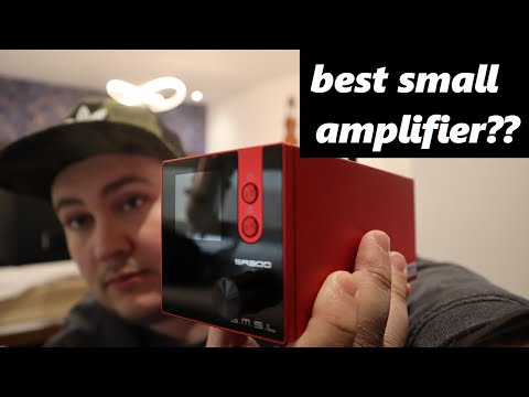 SMSL SA300 REVIEW - Best Mini Stereo Amp? (Compared to Hypex NC252MP) - Infineon Class D Amplifier