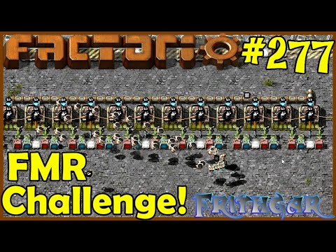 Factorio Million Robot Challenge #277: Light And Heavy Oil Barrels!