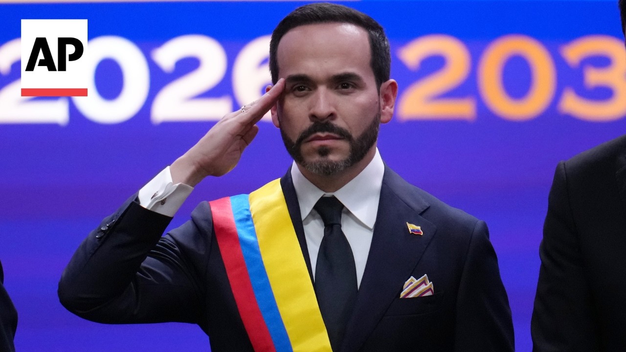 Abelardo de la Espriella is sworn in as Colombia’s new president