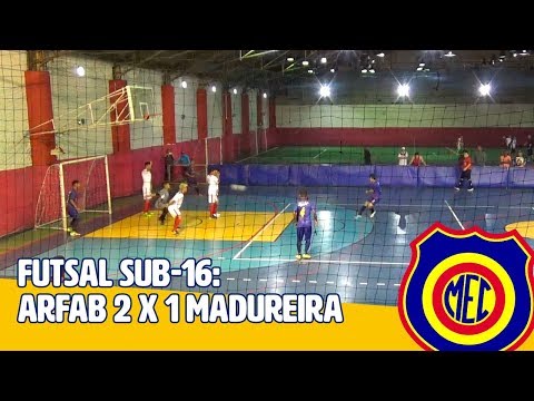 Futsal - Estadual Sub-16: ARFAB 2 x 1 Madureira