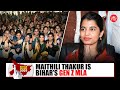Bihar S Popular Singer Maithili Thakur Becomes Youngest MLA In State