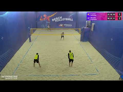 07:35 M. Kyselov / V. Antoniuk - I. Skrynnik / M. Bedukha 11.03.2023 | Winners Beach Volleyball
