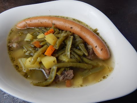 Grüne Bohnensuppe wie von Oma