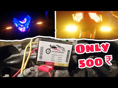 Pulsar 200ns hazard flasher install 20 patterns on flasher | Gareeb vlogs