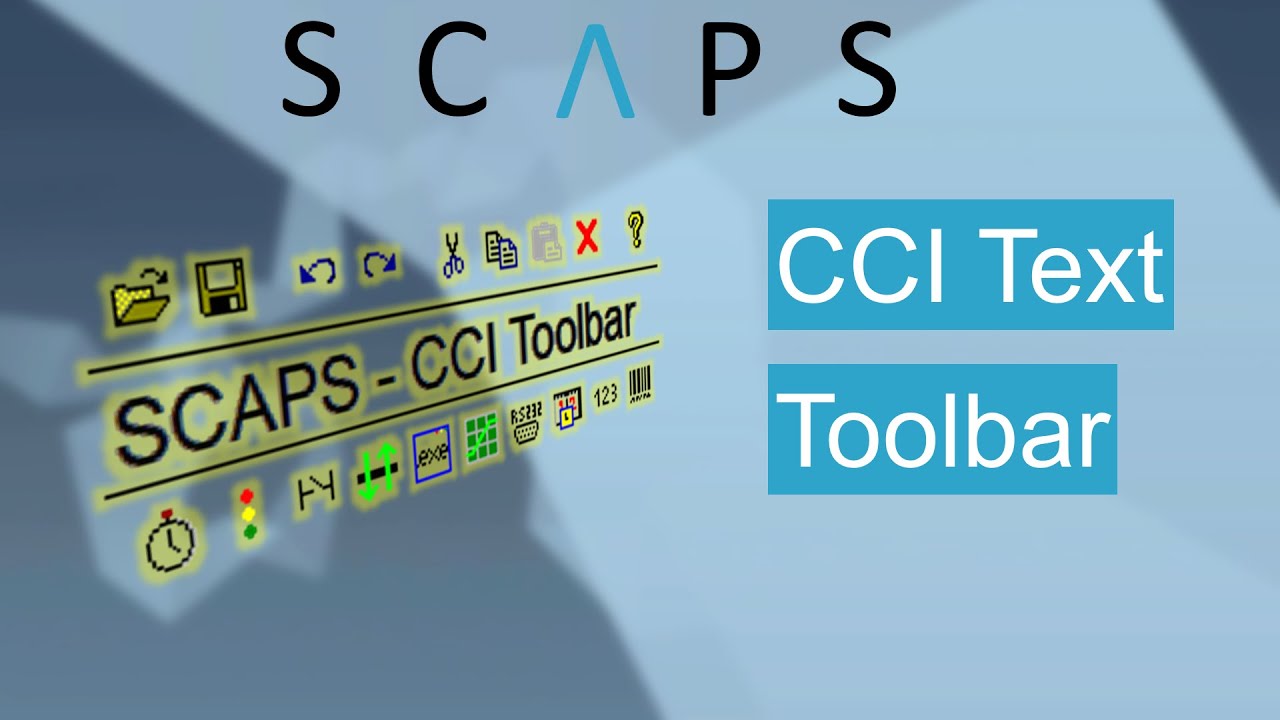 #20 SAMLight CCI Toolbar