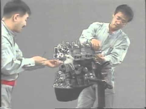 OVERHAUL TOYOTA 4A F ENGINE