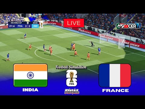 France vs. India - FIFA World Cup 2026 Final USA featuring Chhetri vs. Mbappe |PES Gameplay PC. |