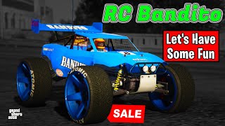 GTA Online RC Bandito | SALE | How to Customize | Review | FUN TOY! NEW!