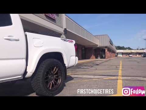 2019 TOYOTA TACOMA w/ FUEL REBELS 20 inch