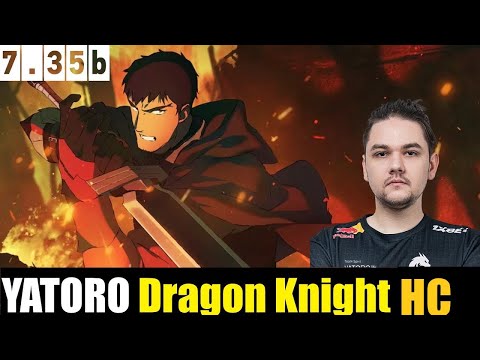 🔥YATORO [Dragon Knight] HC 7.35B - DOTA 2 HIGHEST MMR MATCH #dota2   #dota2gameplay  #yatoro