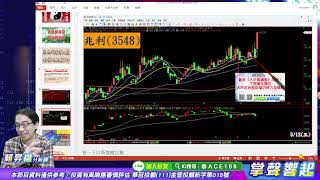 【掌聲響起】#賴昇楷 0512 本周台股洗很大，正是「盤面代有強股出」時機，先前點名的《邁達特、新鼎、兆利…》都是範例，『AI、業績股、政策題材股』看好誰? (圖)