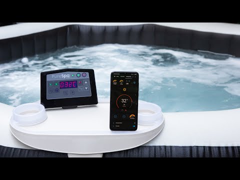 Intex® Pure Spa control over Wifi (MQTT) with Home Assistant - Controlling in Action