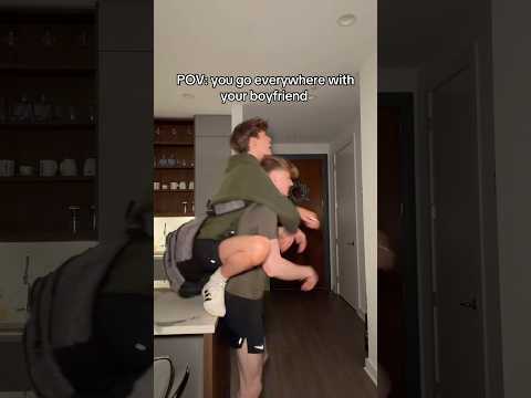 Wherever my boyfriend goes I go #couple #couplegoals #lgbtq #shorts