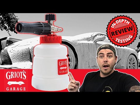 Griot's BOSS FOAM CANNON Review | Best Foam Cannon for Car Detailing | Car Wash tools and tips