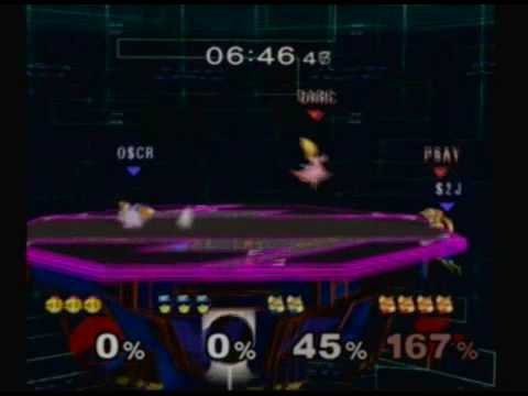 Lucky/MacD (Fox/Peach) vs Lovage/Smoke2jointz (Fox/Falcon) 2