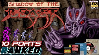 Which Version of Shadow of the Beast Did I Rank Best? 4K #shadowofthebeast #psygnosis #retrogames 
