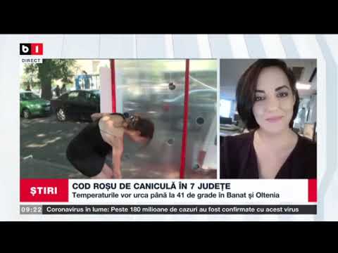 STIRI B1 ORA 9.00 DIN 24 IUNIE 2021 - TULPINA DELTA, DOMINANTA IN VARA