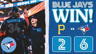 Gausman throws 6.2 innings of one-run ball to earn win vs Pirates!