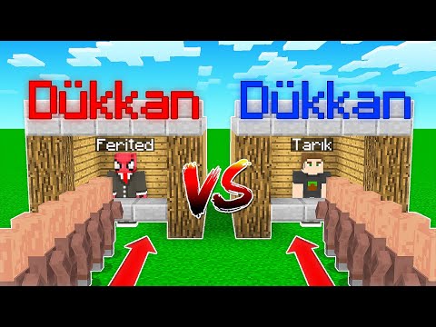 FERİTED VS TARIK DÜKKAN KAPIŞMASI - Minecraft