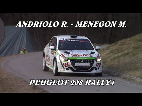 RALLY COLLI TREVIGIANI 2022 | ANDRIOLO R. - MENEGON M. | PEUGEOT 208 RALLY4 | FILM+PASSAGGI+ARRIVO