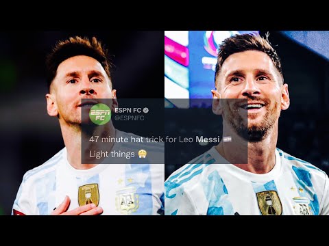 Best Reactions To Lionel Messi’s 5 GOALS vs Estonia