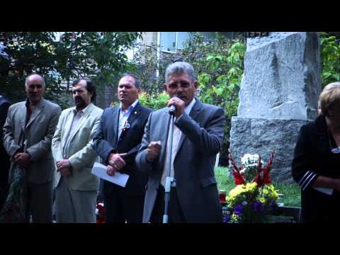 Dezvelirea monumentului în memoria victimelor deportărilor regimului totalitar comunist