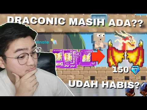 IS DRACONIC STILL AVAILABLE? 10k Lucky Fortune Gacha!! | Growtopia Lunar 2026