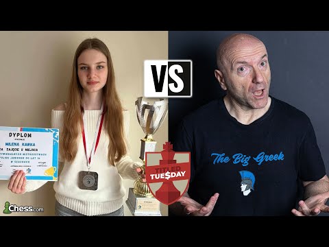 Extremely dominant victory against WCM Milena Kawka