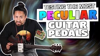 Video thumbnail for Testing The MOST PECULIAR Guitar Pedals by samuraiguitarist
