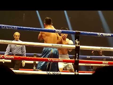 Boxeo en el luna park Marco Garcia VS Rodrigo Coria Titulo latino Superwelter OMB