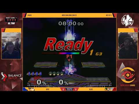 NGPU 53 SSBM - Bay6 (Marth) vs. BluEG (Luigi, Falco) - Melee WR1