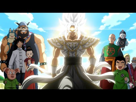 #7 Goku Golden instinct 3 emerges and faces over 100 angels at once. End of the Destroyers. 