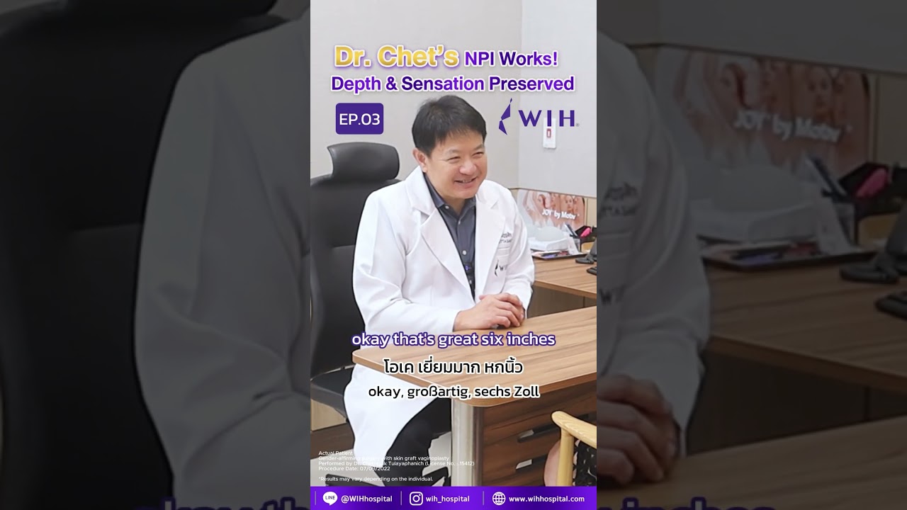 Yui from Germany returned to WIH to see Dr. Chettasak—and she couldn’t be happier.