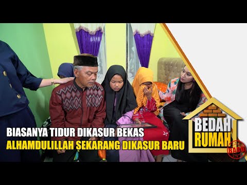 Biasanya Tidur Pake Kasur Bekas Alhamdulillah Sekarang Punya Kasur Baru | Bedah Rumah