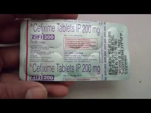 Zifi 200 cefixime tablet review