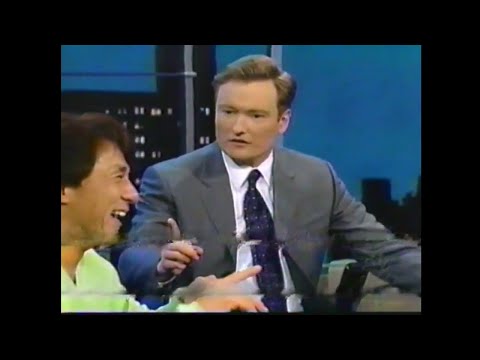 Jackie Chan on "Late Night with Conan O'Brien" - 4/1/99